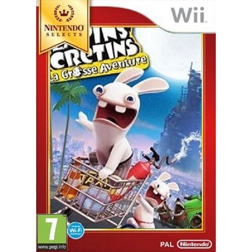 Jeu wii the - lapins, la