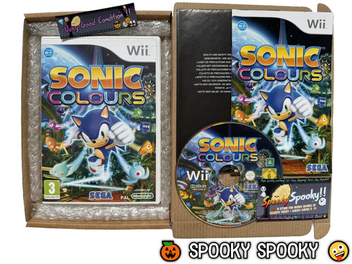 Sonic colours nintendo wii - colours,