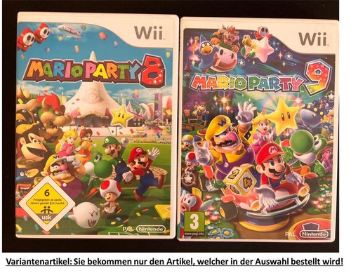 Nintendo mario party 9 - party, 8/9