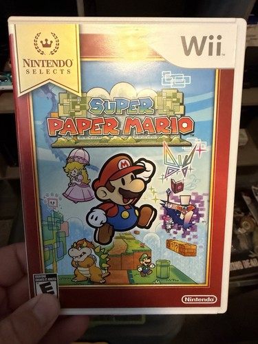 Super paper mario - mario, nintendo